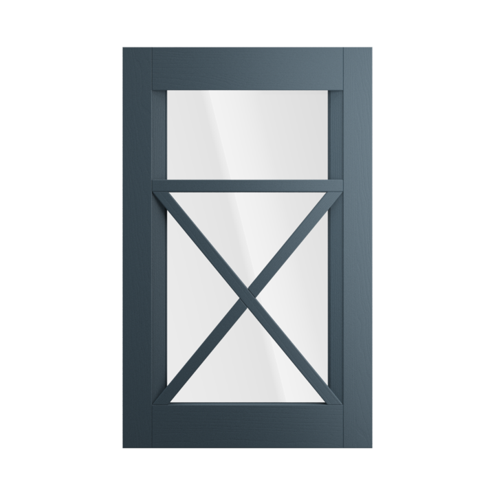 Синий Кипр — Лакированное матовое