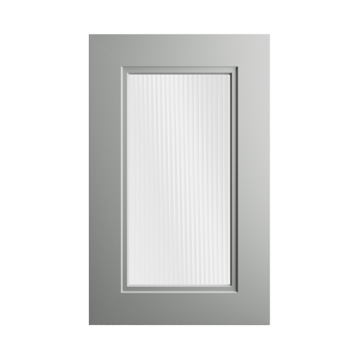 Серый жемчуг — Стекло рифлёное матовое