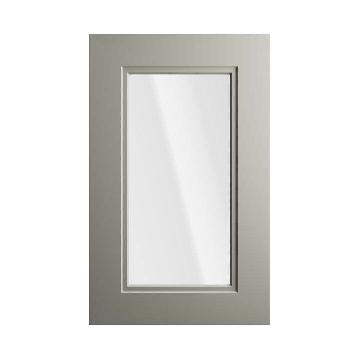 Зелёный оливковый — Стекло матовое