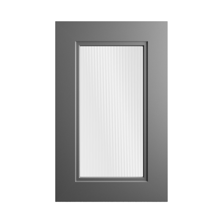 Серый тюлень — Стекло рифлёное матовое